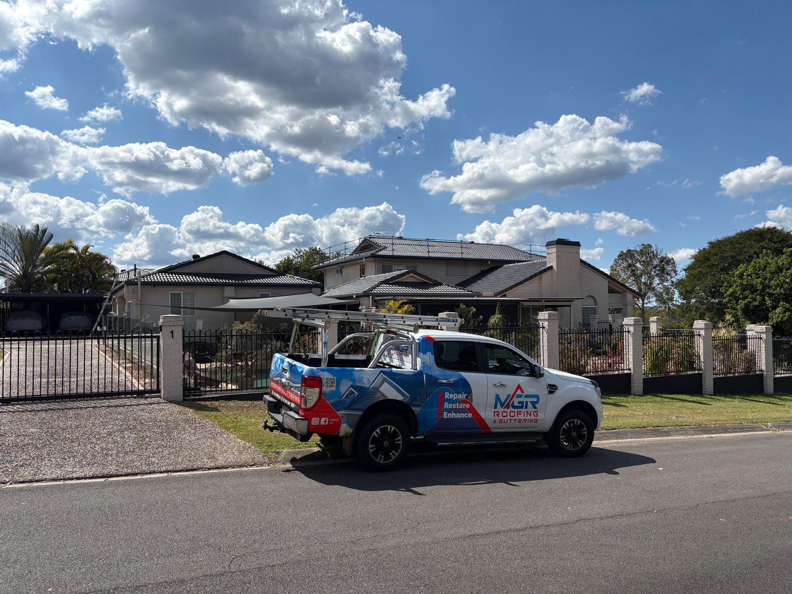 MGR carrying out scheduled roof maintenance